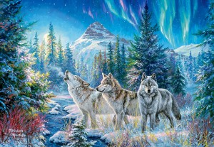 Castorland: Moonrise Call (1500) wolvenpuzzel