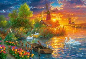 Castorland: Dutch Idyll (1000) legpuzzel