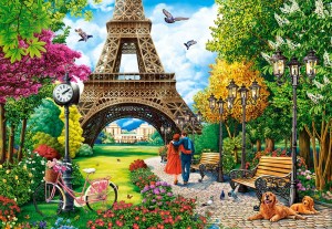 Castorland: Spring in Paris (1000) legpuzzel