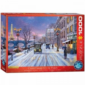 Eurographics: Christmas Eve in Paris - Dominic Davison (1000) kerstpuzzel