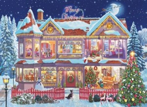 Eurographics: Getting Ready for Christmas - Steve Crisp (1000) kerstpuzzel