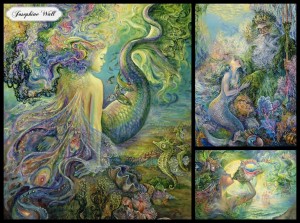 Grafika: Josephine Wall - Collage (2000) legpuzzel