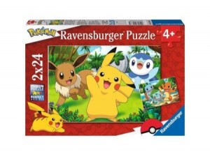 Ravensburger: Pikachu en zijn vrienden (2x24) kinderpuzzels