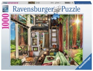 Ravensburger: Redwood Forest Tiny House (1000) legpuzzel