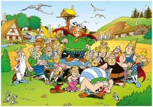 Ravensburger: Asterix en Obelix - Asterix en zijn dorp (500) legpuzzel