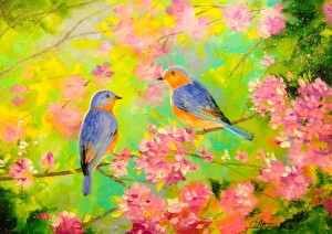 Enjoy: Spring Melody (1000) vogelpuzzel