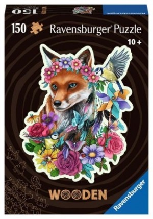 Ravensburger: Wooden Puzzle - Colorful Fox (150) houten puzzel