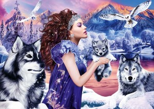 Bluebird: The Wolf Queen (1000) wolvenpuzzel