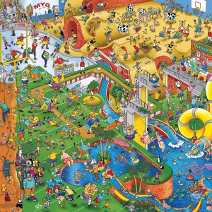 Alipson: Steve Skelton - Sports Complex (1000) vierkante puzzel