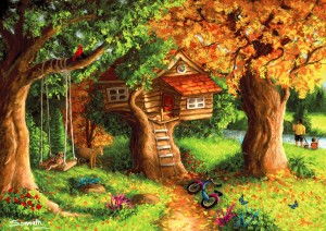 Enjoy: Tree House (1000) legpuzzel