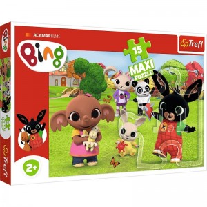 Trefl: Bing Vloerpuzzel (15) kinderpuzzel