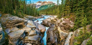 Castorland: Mistaya Canyon, Banff National Park (4000) panoramapuzzel