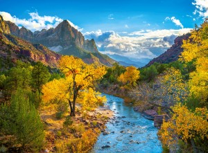 Castorland: Autumn in Zion National Park (3000) legpuzzel