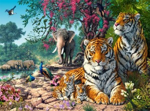 Castorland: Tiger Sanctuary (3000) legpuzzel