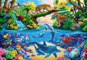 Castorland: Wild Nature (1000) legpuzzel