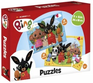 Bambolino Toys: Bing 2in1 (2x12) kinderpuzzels