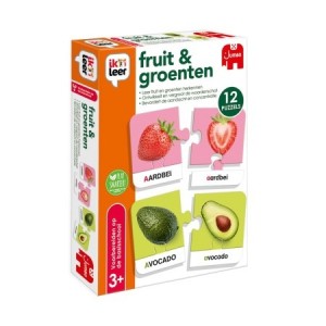 Jumbo: Ik leer Fruit en Groenten (12x2) kinderpuzzels