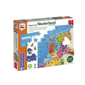 Jumbo: Ik leer Kaart van Nederland (130) kinderpuzzel