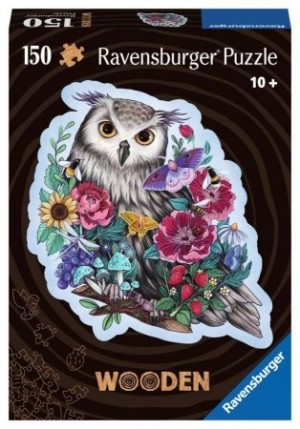 Ravensburger: Wooden Puzzle - Mysterious Owl (150) houten puzzel