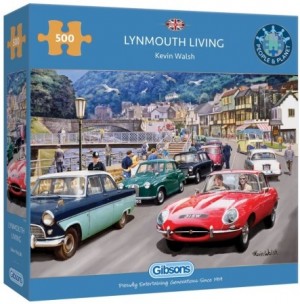 Gibsons: Lynmouth Living (500) legpuzzel