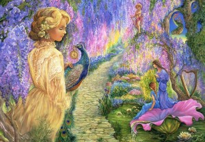 Grafika: Josephine Wall - Wisteria Way (1000) legpuzzel