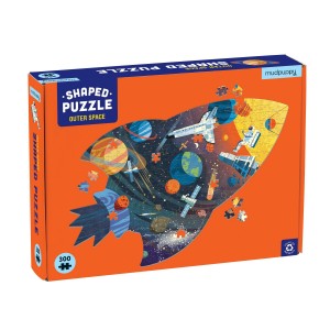 Mudpuppy: Outer Space (300) shaped puzzel