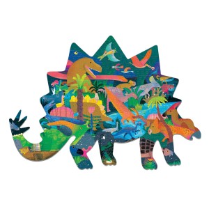 Mudpuppy: Dinosaurs (300) shaped puzzel