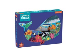 Mudpuppy: Ocean Life (300) shaped puzzel