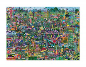 Crocodile Creek: Amusement Parks of the World (1000) legpuzzel