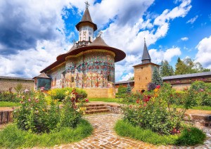 Enjoy: Sucevita Monastery, Suceava (1000) legpuzzel