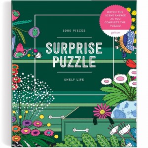 Galison: Surprise Puzzle - Shelf Life (1000) verticale puzzel