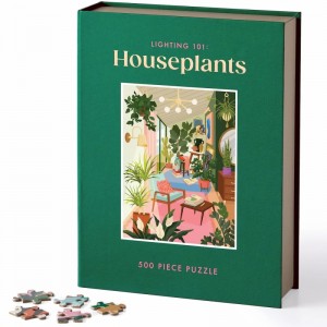 Galison: Houseplants (500) verticale puzzel