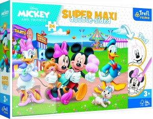 Trefl: Mickey and Friends Double Sided (24) kinderpuzzel