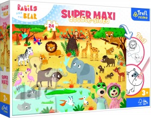 Trefl: Safari Double Sided (24) kinderpuzzel