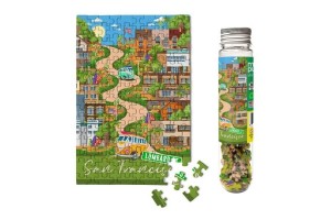 Micro Puzzles: San Francisco Lombard Street (150) minipuzzel