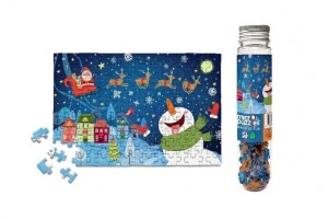 Micro Puzzles: Here Comes Santa (150) minipuzzel