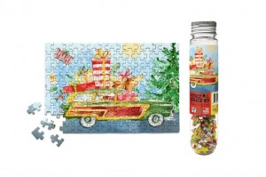 Micro Puzzles: Holidays Station Waggin (150) minipuzzel