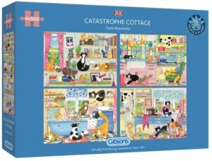 Gibsons: Catastrophe Cottage (4x500) legpuzzels