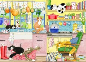 Gibsons: Catastrophe Cottage (4x500) legpuzzels