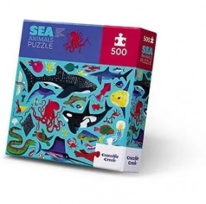 Crocodile Creek: Sea Animals (500) legpuzzel