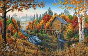 SunsOut: Johnson's Mill (1000) legpuzzel