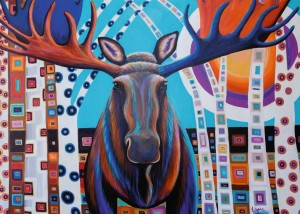 Ravensburger: Winter Moose (1000) legpuzzel