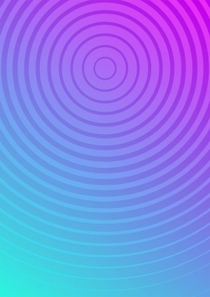 Enjoy: Circle Gradient Number Three (1000) verticale puzzel