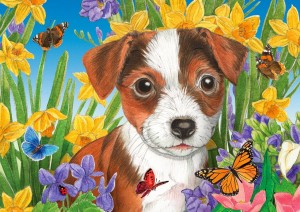 Enjoy: Puppy Garden (1000) hondenpuzzel
