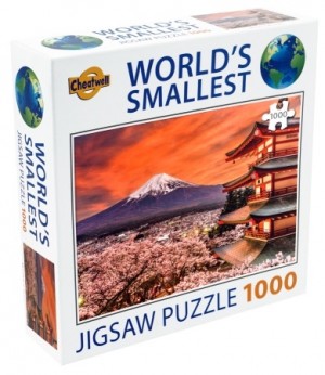 Tucker's Fun Factory: World's Smallest - Mount Fuji (1000) minipuzzel