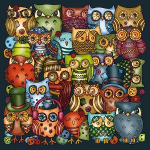 Curiosi: Owls (211) legpuzzel