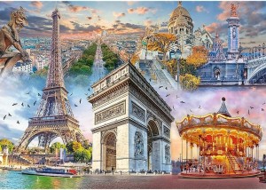 Trefl: Weekend in Paris (2000) legpuzzel