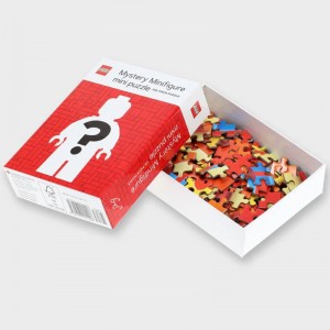Lego: Red Mystery Minipuzzle (126) legpuzzel
