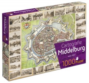 Tucker's Fun Factory: Cartografie Middelburg (1000) legpuzzel