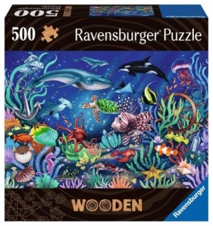 Ravensburger: Wooden Puzzle - Under the Sea (500) houten puzzel